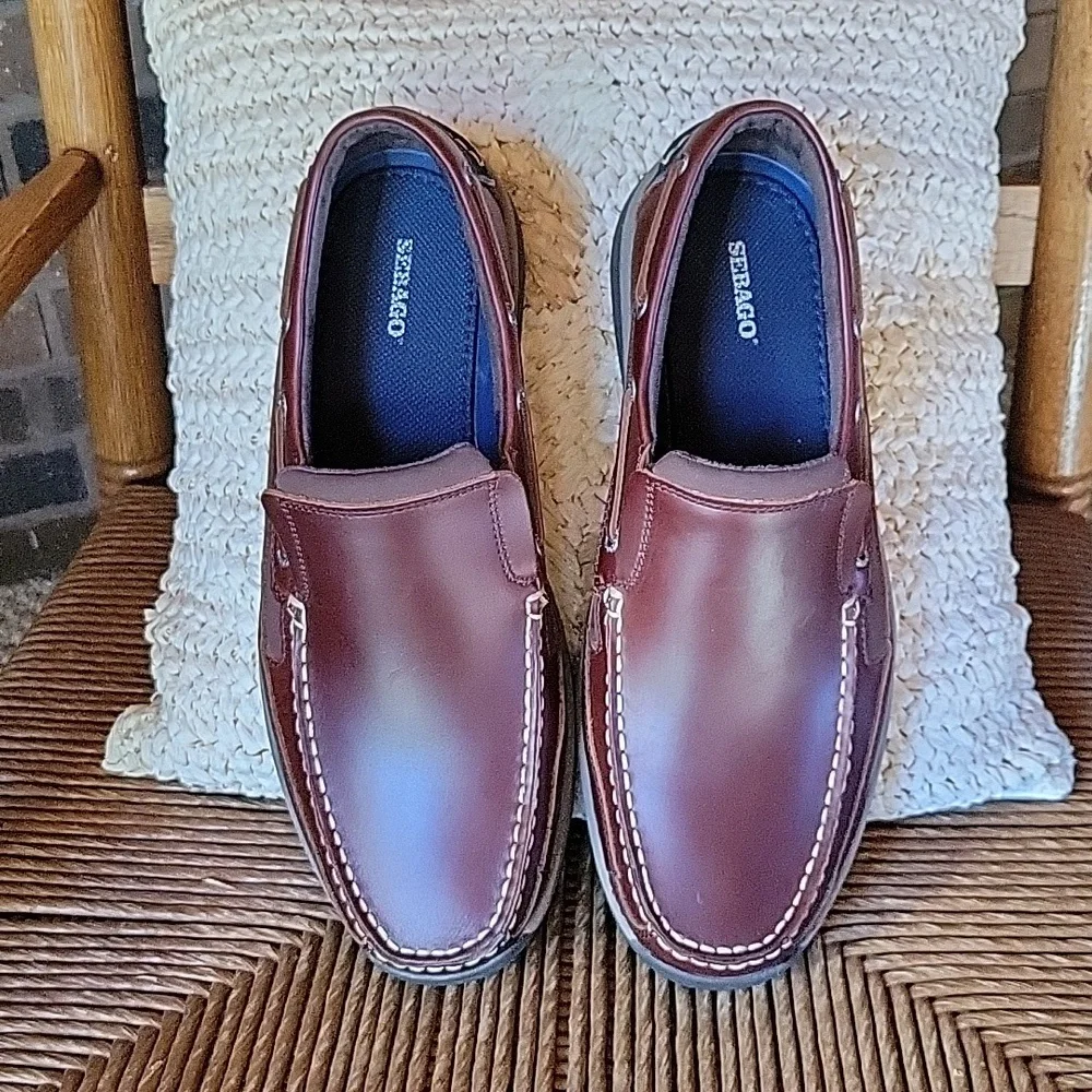 Sebago Bowman brown loafers, size 11.5M